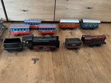 Altes Blechspielzeug Eisenbahn