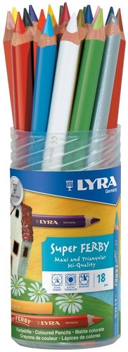 Lyra super ferby - 18, stifte
