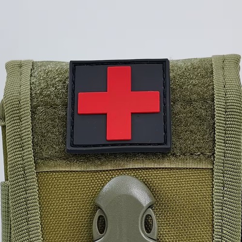 Erste hilfe patch rotes kreuz - rotes,
