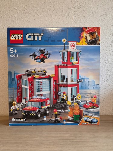 Lego city feuerwehrstation - city:,