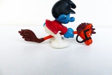 Schleich PEYO Schlumpf Reiter