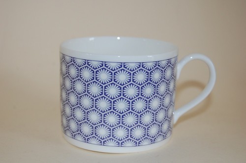 Kaffeetasse bone china waben - kaffeetasse,