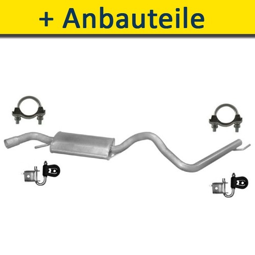 Mittelschalldämpfer mit