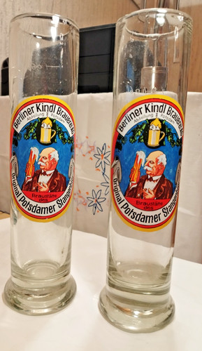 Berliner kindl bierglas - berliner,