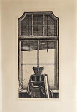 Original-Radierung von Rolf