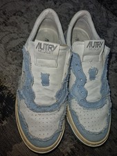 Autry Damenschuhe Sneakers Weiß/ Blau Gr.39