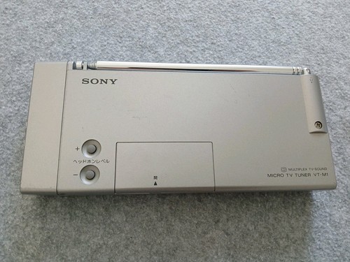 Vintage sony micro tv - sony, vt-m1