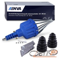 2x ACHSMANSCHETTE ANTRIEBSWELLE UNI + ENVA DRUCKLUFT MONTAGEWERKZEUG SPREIZER