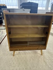 Antik alt Schrank Puppenstube Puppenschrank 50er 60er Retro Vintage Weihnachten