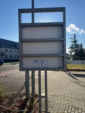Werbepylon gebraucht Neuwertiger Zustand !