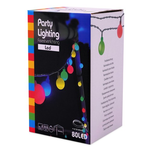 Party lichterkette led - 80,