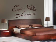 S263 Wandtattoo Engel-Landeplatz Engel Schlafzimmer aufkleber Flügel