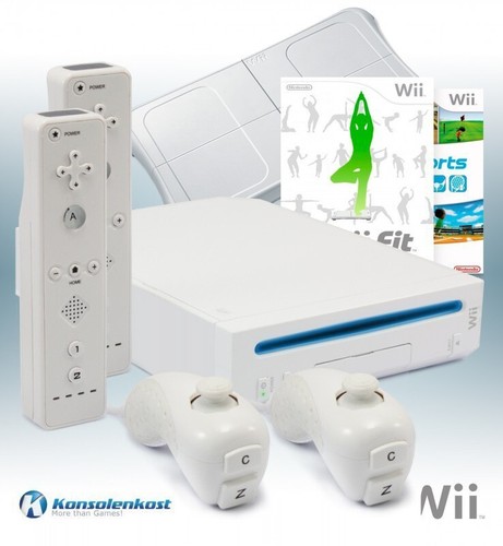 Wii konsole weiß - konsole, #weiß