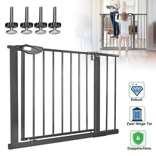 85-95cm Treppenschutzgitter Treppengitter Türgitter Absperrgitter ohne Bohren