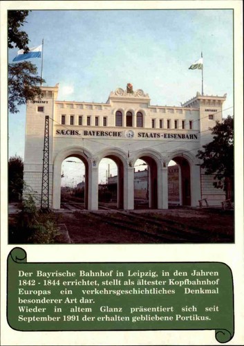 Leipzig sachsen ansichtskarte - sachsen,
