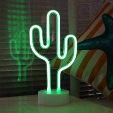 Party LED Neon Kaktus Lampe