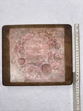 Alte Marzipan Model Marzipanform Marzipanmodel mit Blumen wohl Um 1920?