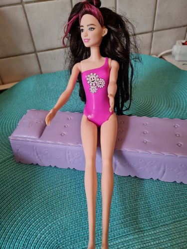Barbie mit bett - mit,
