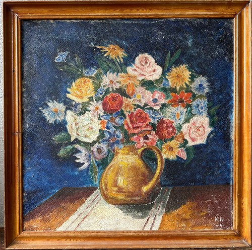 ölbild 1944 impressionist - Ölbild,