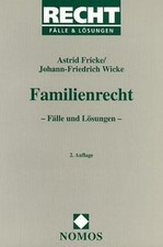 Familienrecht. Fälle und Lösungen. (Reihe Recht - F... | Buch | Zustand sehr gut