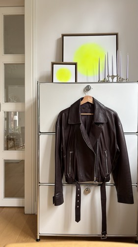 Windsor leder jacke - gr.,