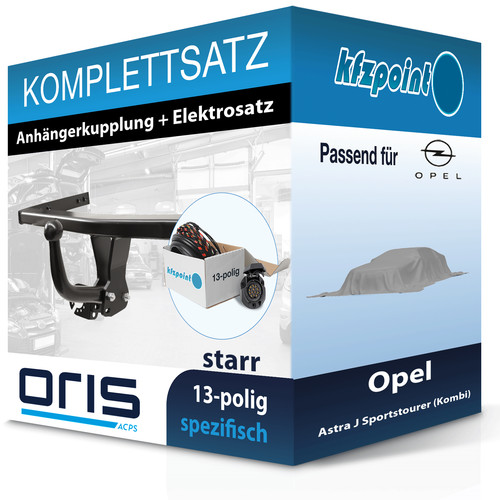 Oris anhängekupplung starr - anhängekupplung,