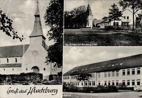 Hunteburg bohmte in - ak,