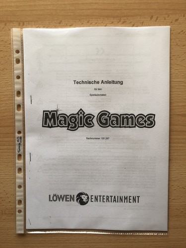 Magic games wandgerät - magic, i