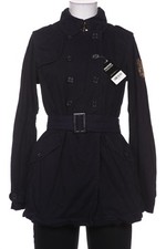 Napapijri Mantel Damen Jacke Parka Gr. S Baumwolle Marineblau #7o7ar1d