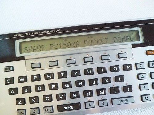 Sharp 1500 pocket computer - sharp,