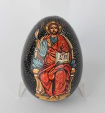 Russisches Lack-Ei Handmalerei