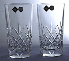 BOHEMIA CRYSTAL - 2 x HIGHBALL