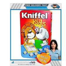 Kniffel Kids Spiel Metalldose