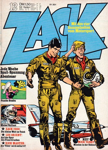 Zack comicheft 12 - comicheft, 12/1973