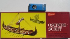 Graupner 2099 OSEBERG Schiff + Beschlagsatz 435 1:48 Wikinger Jacht Holz Bausatz