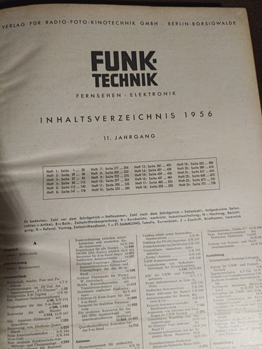 Funktechnik 1956 - 1956, |