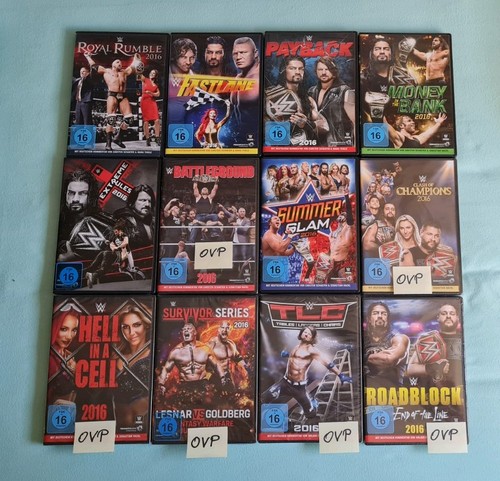 Wwe dvd set 2016 gebraucht - wwe,