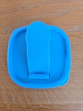Tupperware Mess und Go Trinkaufsatz Nr 7233 mit Lasche Erfrischer blau neu