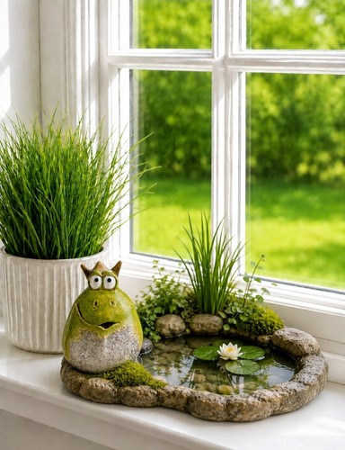 Dekorative figur frosch - dekorative,