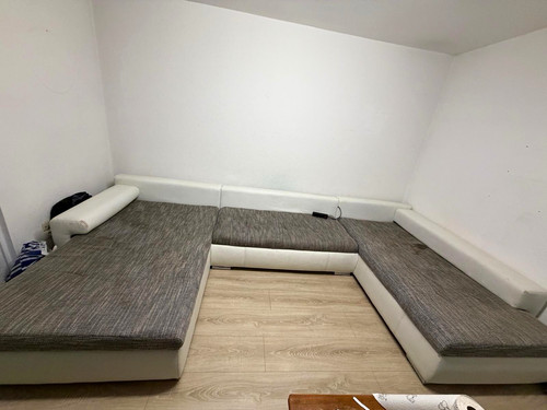 Ecksofa form mit ottomane - l-form,