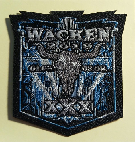 Wacken open air woa aufnäher - open,