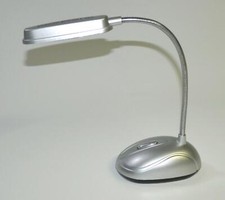 (04025) kleine LED-Lampe mit Flexarm / Schwanenhals, gebraucht, funzt