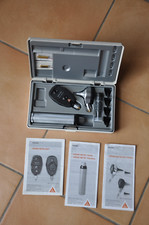 Heine Ophthalmoskop 200 / Otoskop set Halogen;  neuwertig, keine Gebrauchsspuren
