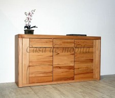 Massivholz Sideboard 3türig