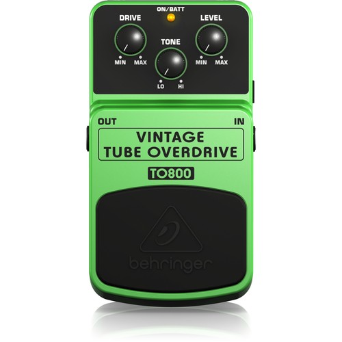 Behringer to800 tube overdrive - behringer,