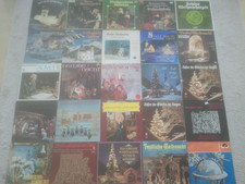 100 Weihnachtsschallplatten Sammlung Paket LP Weihnachten Schallplatten Vinyl