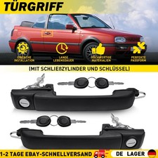 2x TÜRGRIFF SCHLOSS VORNE