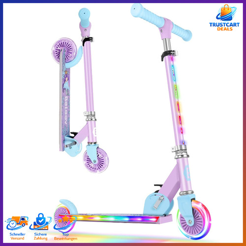 Roller kinder scooter mit led - kinder,