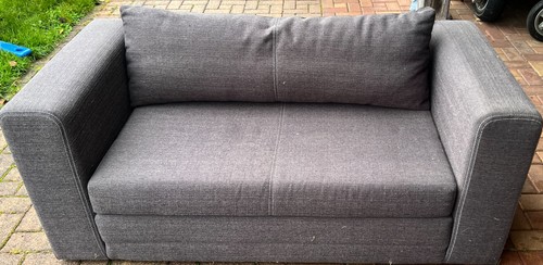 Couch sofa grau ausklappbar - couch,