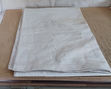 Schönes altes Leinen Laken Tuch Handgewebt um 1910 mittel Fein  2,20m x 1,42m